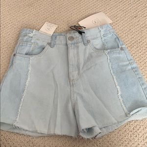Brand new cotton on high waisted shorts